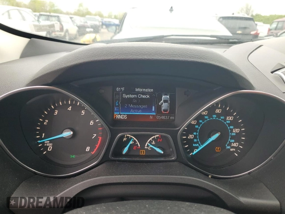 2016 Ford Escape SE with VIN 1FMCU0GX6GUC56565, listed as a Copart auction lot 49806464 with 54,637 mi miles and Salvage Title. Bid and sale history available at carsss.com. Image 9.