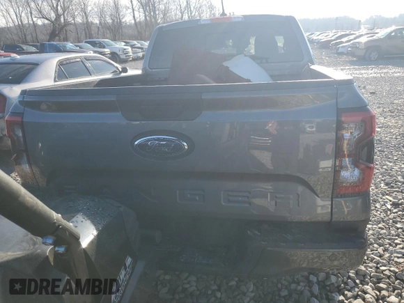 2024 Ford Ranger Lariat with VIN 1FTER4KH6RLE19357, listed as a Copart auction lot 84761804 with Not provided miles and Salvage title. Bid and sale history available at DreamBid. Image 6.