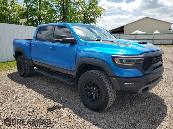 2022 Ram 1500 TRX with VIN 1C6SRFU93NN229879, listed as a Copart auction lot 58710335 with 8,047 mi miles and Salvage title. Bid and sale history available at DreamBid. Image 4.