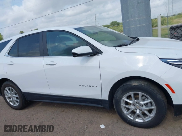 2023 Chevrolet Equinox LT with VIN 3GNAXTEGXPL245156, listed as a IAAI auction lot 42175866 with 32,609 mi miles and . Bid and sale history available at DreamBid. Image 13.
