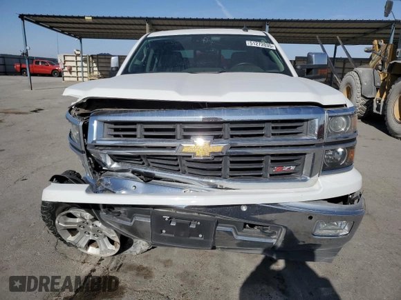 2015 Chevrolet Silverado 1500 LTZ with VIN 3GCUKSEJ4FG353967, listed as a Copart auction lot 51272035 with 105,093 mi miles and Salvage Title. Bid and sale history available at carsss.com. Image 5.