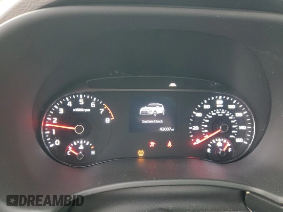 2022 Kia Soul EX with VIN KNDJ33AU0N7155385, listed as a Copart auction lot 86574434 with 43,007 mi miles and Salvage Title. Bid and sale history available at carsss.com. Image 9.