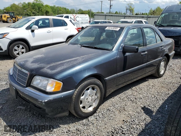 1998 Mercedes-Benz C 230/260/280/320 with VIN WDBHA23G1WA629062, listed as a Copart auction lot 55343095 with 99,364 mi miles and Clean Title. Bid and sale history available at carsss.com. Image 1.