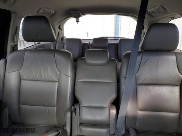2012 Honda Odyssey EX-L with VIN 5FNRL5H67CB075837, listed as a Copart auction lot 46644975 with 166,595 mi miles and Salvage Title. Bid and sale history available at carsss.com. Image 10.