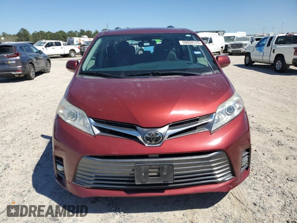 2019 Toyota Sienna XLE Auto Access Seat with VIN 5TDYZ3DC8KS971035, listed as a Copart auction lot 50024515 with 108,901 mi miles and Salvage Title. Bid and sale history available at carsss.com. Image 5.
