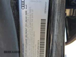 2015 Audi A7 3.0 Prestige with VIN WAU2GAFC4FN010213, listed as a Copart auction lot 50206875 with 183,105 mi miles and Salvage Title. Bid and sale history available at carsss.com. Image 12.