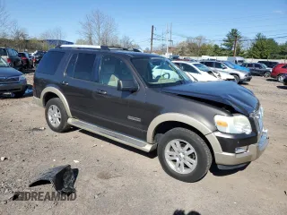 2006 Ford Explorer Eddie Bauer with VIN 1FMEU74E36UB72819, listed as a Copart auction lot 53334565 with 183,503 mi miles and Salvage Title. Bid and sale history available at carsss.com. Image 4.