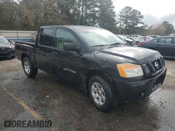 2008 Nissan Titan SE with VIN 1N6BA07D68N342272, listed as a Copart auction lot 42934295 with 354,687 mi miles and Salvage Title. Bid and sale history available at carsss.com. Image 4.