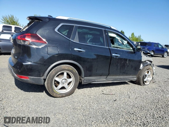 2019 Nissan Rogue SV with VIN KNMAT2MTXKP514105, listed as a Copart auction lot 55352235 with 134,738 mi miles and Salvage title. Bid and sale history available at DreamBid. Image 3.