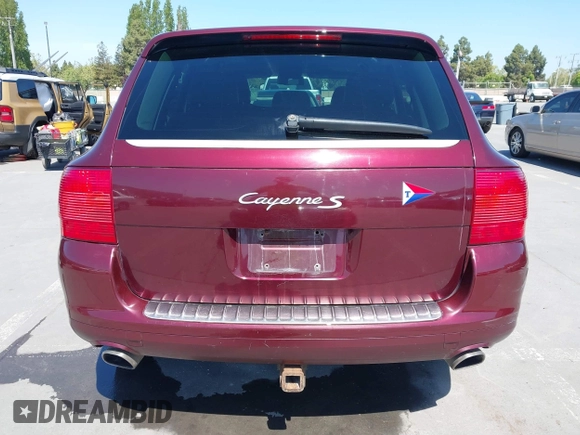2005 Porsche Cayenne S with VIN WP1AB29P05LA63064, listed as a IAAI auction lot 42153705 with 147,843 mi miles and . Bid and sale history available at DreamBid. Image 16.