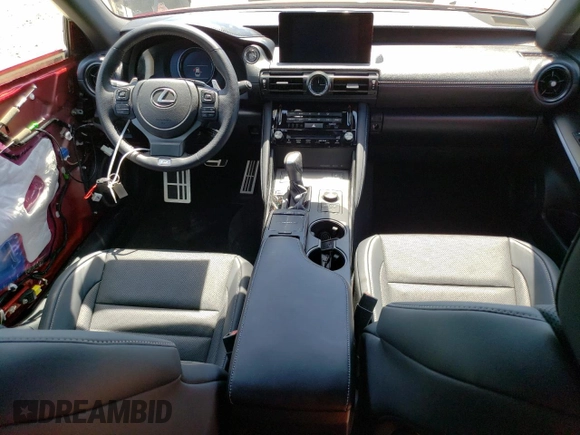 2023 Lexus IS with VIN JTHGZ1E2XP5029098, listed as a Copart auction lot 60492824 with 8,314 mi miles and Salvage Title. Bid and sale history available at carsss.com. Image 8.