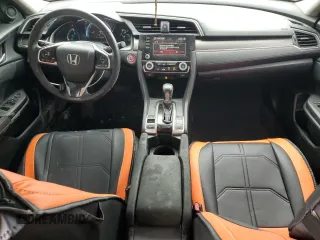 2021 Honda Civic Sedan EX with VIN 2HGFC2F76MH014666, listed as a Copart auction lot 46455305 with 146,235 mi miles and Clean Title. Bid and sale history available at carsss.com. Image 8.
