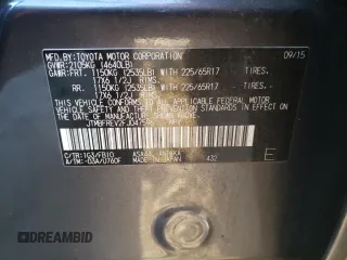 2015 Toyota RAV4 LE с VIN JTMBFREV2FJ047596, выставлен на аукционе Copart как лот 82525874 с пробегом 132 227 миль миль и Списание • Salvage title. История ставок и продаж доступна на DreamBid. Изображение 15.