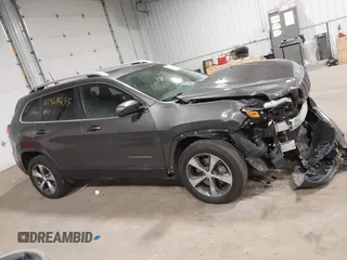 2019 Jeep Cherokee Limited with VIN 1C4PJMDN9KD207393, listed as a IAAI auction lot 41869899 with 71,245 mi miles. Bid and sale history available at carsss.com. Image 13.