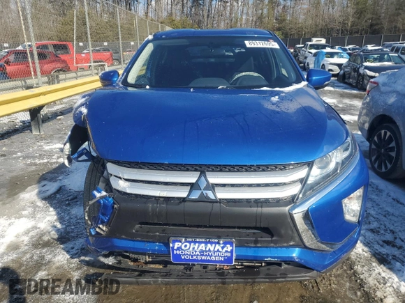 2019 Mitsubishi Eclipse Cross ES z VIN JA4AT3AA5KZ033931, wystawiony jako Copart lot #89312695 z przebiegiem 76 103 mil mil oraz Szkoda całkowita • Salvage title. Historia ofert i sprzedaży dostępna na DreamBid. Obrazek 5.