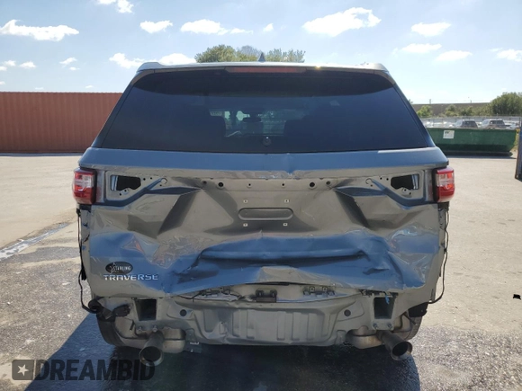 2021 Chevrolet Traverse LS with VIN 1GNERFKWXMJ111923, listed as a Copart auction lot 52743655 with 121,998 mi miles and Non Repairable. Bid and sale history available at carsss.com. Image 6.