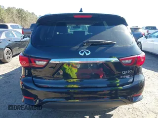 2018 Infiniti QX60 with VIN 5N1DL0MM1JC532827, listed as a IAAI auction lot 41853843 with 144,527 mi miles. Bid and sale history available at carsss.com. Image 16.