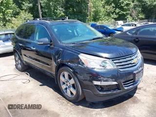 2015 Chevrolet Traverse LTZ with VIN 1GNKVJKDXFJ279029, listed as a IAAI auction lot 39694033 with 151,241 mi miles and . Bid and sale history available at DreamBid. Image 1.