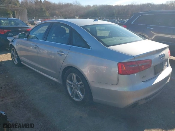 2012 Audi A6 3.0T Prestige with VIN WAUHGAFCXCN136954, listed as a IAAI auction lot 41204962 with 144,261 mi miles. Bid and sale history available at carsss.com. Image 3.