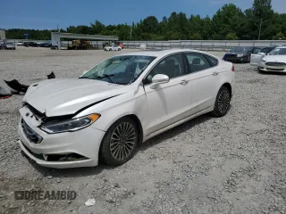 2017 Ford Fusion SE with VIN 3FA6P0H9XHR269911, listed as a Copart auction lot 58222835 with Not provided miles and Salvage title. Bid and sale history available at DreamBid. Image 1.