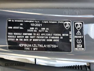 2022 Lamborghini Urus z VIN ZPBUA1ZL7NLA16759, wystawiony jako Copart lot #47847145 z przebiegiem 17 589 mil mil oraz Szkoda całkowita • Salvage title. Historia ofert i sprzedaży dostępna na DreamBid. Obrazek 16.