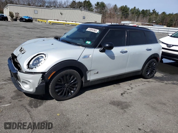2019 MINI Clubman Cooper S z VIN WMWLU5C53K2G80151, wystawiony jako Copart lot #51054165 z przebiegiem 106 330 mil mil oraz Szkoda całkowita • Salvage title. Historia ofert i sprzedaży dostępna na DreamBid. Obrazek 1.