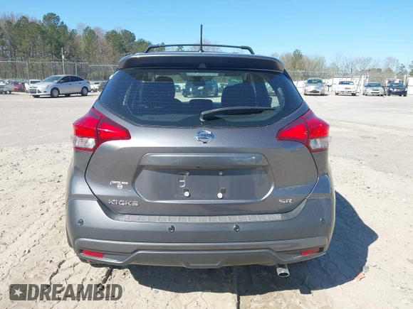 2020 Nissan Kicks SR with VIN 3N1CP5DV7LL514840, listed as a IAAI auction lot 41818362 with 77,891 mi miles. Bid and sale history available at carsss.com. Image 16.