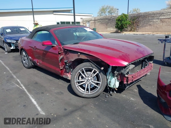 2017 Ford Mustang EcoBoost Premium with VIN 1FATP8UH3H5205954, listed as a IAAI auction lot 42083028 with 111,169 mi miles. Bid and sale history available at carsss.com. Image 6.