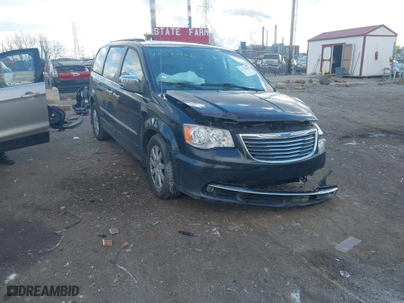 2012 Chrysler Town & Country Touring-L with VIN 2C4RC1CG4CR362811, listed as a IAAI auction lot 41578262 with 143690 miles. Bid and sale history available at carsss.com. Image 1.
