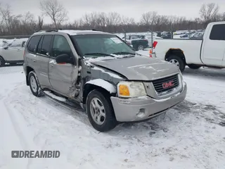 2002 GMC Envoy SLT with VIN 1GKDT13S022333743, listed as a IAAI auction lot 41562458 with 193,087 mi miles. Bid and sale history available at carsss.com. Image 1.