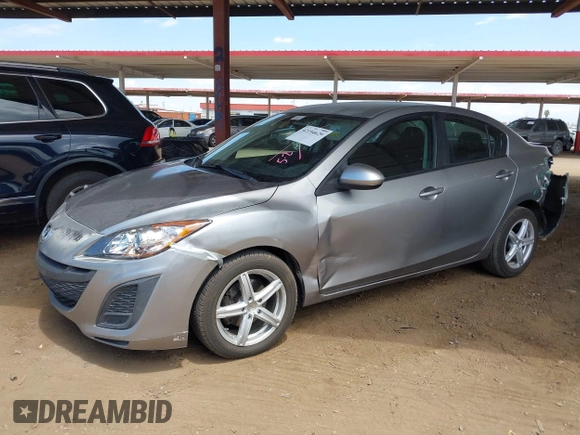 2011 Mazda 3 i Sport with VIN JM1BL1UG6B1394792, listed as a IAAI auction lot 42194629 with 163,356 mi miles and . Bid and sale history available at DreamBid. Image 2.
