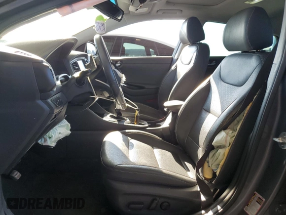 2019 Hyundai Ioniq Limited with VIN KMHC85LCXKU110859, listed as a Copart auction lot 59400815 with 75,901 mi miles and Salvage title. Bid and sale history available at DreamBid. Image 7.