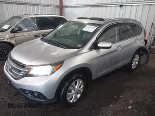 2012 Honda CR-V EX-L with VIN JHLRM4H72CC007574, listed as a IAAI auction lot 41893080 with 164,152 mi miles. Bid and sale history available at carsss.com. Image 2.