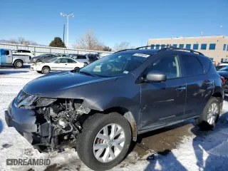 2014 Nissan Murano SV with VIN JN8AZ1MW9EW524979, listed as a Copart auction lot 87869825 with 134,655 mi miles and Salvage Title. Bid and sale history available at carsss.com. Image 1.