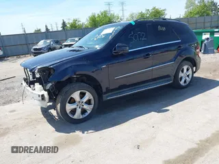 2011 Mercedes-Benz M 350 with VIN 4JGBB2FB7BA625446, listed as a IAAI auction lot 42238638 with Not Provided miles and . Bid and sale history available at DreamBid. Image 2.