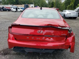 2020 Hyundai Sonata Hybrid Ultimate with VIN KMHL34JJ7LA011722, listed as a Copart auction lot 73647564 with 48,195 mi miles and Salvage Title. Bid and sale history available at carsss.com. Image 6.