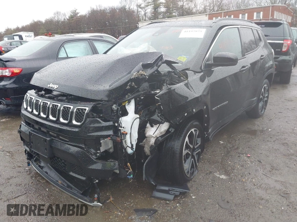 2023 Jeep Compass Limited with VIN 3C4NJDCN8PT512863, listed as a IAAI auction lot 41197075 with 29,216 mi miles and . Bid and sale history available at DreamBid. Image 18.