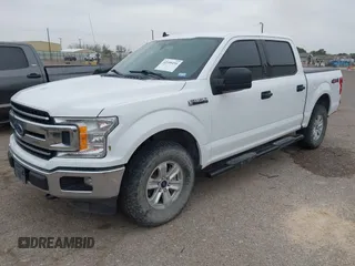 2020 Ford F-150 XL with VIN 1FTEW1E58LKD69020, listed as a IAAI auction lot 42109291 with 60,994 mi miles. Bid and sale history available at carsss.com. Image 2.