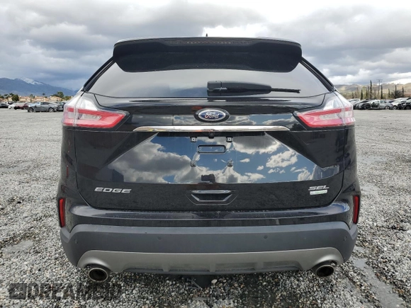 2019 Ford Edge SEL with VIN 2FMPK3J92KBC74322, listed as a Copart auction lot 48760065 with 62,949 mi miles and Salvage title. Bid and sale history available at DreamBid. Image 6.