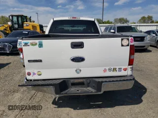 2007 Ford F-150 STX with VIN 1FTRX12W57FB31037, listed as a Copart auction lot 50779865 with 262,572 mi miles and Salvage Title. Bid and sale history available at DreamBid. Image 6.