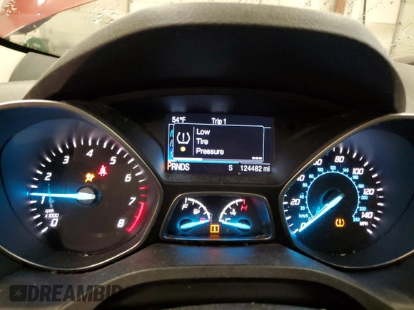 2016 Ford Escape SE z VIN 1FMCU0G9XGUB59807, wystawiony jako Copart lot #57920065 z przebiegiem 124 482 mil mil oraz Szkoda całkowita • Salvage title. Historia ofert i sprzedaży dostępna na DreamBid. Obrazek 9.