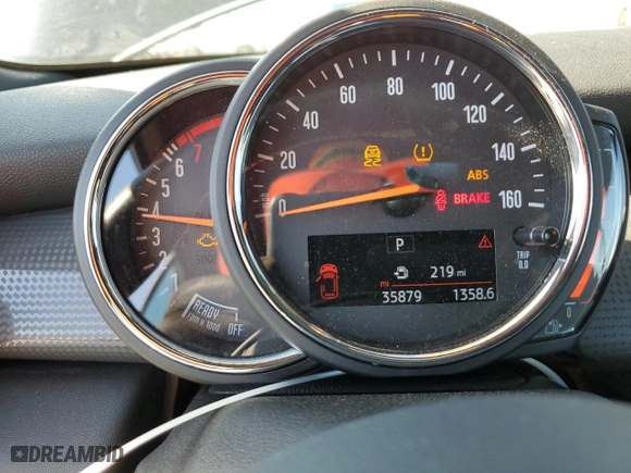 2019 MINI Cooper Convertible with VIN WMWWG5C59K3H08999, listed as a Copart auction lot 49778175 with 35,879 mi miles and Salvage Title. Bid and sale history available at carsss.com. Image 9.