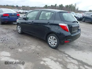 2012 Toyota Yaris L with VIN JTDKTUD30CD539341, listed as a IAAI auction lot 41981342 with 210,253 mi miles. Bid and sale history available at carsss.com. Image 3.
