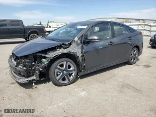 2019 Toyota Prius L Eco with VIN JTDKARFU2K3079905, listed as a Copart auction lot 52527705 with 29,849 mi miles and Salvage Title. Bid and sale history available at carsss.com. Image 1.