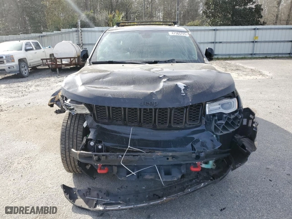 2017 Jeep Grand Cherokee Overland with VIN 1C4RJECG3HC723653, listed as a Copart auction lot 47365725 with 63,827 mi miles and Salvage Title. Bid and sale history available at carsss.com. Image 5.