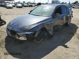 2017 BMW 3 Series 320i with VIN WBA8E1G50HNU13933, listed as a Copart auction lot 47787075 with 116,365 mi miles and Salvage Title. Bid and sale history available at carsss.com. Image 1.