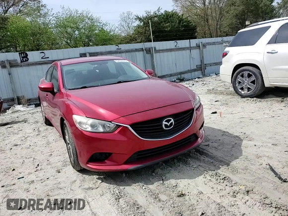 2014 Mazda 6 i Sport with VIN JM1GJ1U60E1147114, listed as a Copart auction lot 52855015 with 202,139 mi miles and Salvage Title. Bid and sale history available at DreamBid. Image 14.