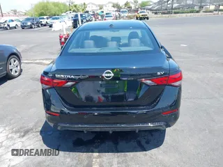 2024 Nissan Sentra SV with VIN 3N1AB8CV1RY252205, listed as a IAAI auction lot 42402273 with 23,328 mi miles and . Bid and sale history available at DreamBid. Image 16.