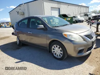 2012 Nissan Versa SV with VIN 3N1CN7AP8CL932041, listed as a Copart auction lot 53075235 with 142,265 mi miles and Salvage Title. Bid and sale history available at carsss.com. Image 4.