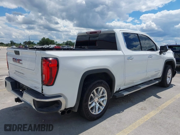 2019 GMC Sierra 1500 SLT z VIN 3GTP8DED7KG268973, wystawiony jako IAAI lot #42224064 z przebiegiem 98 871 mil mil oraz . Historia ofert i sprzedaży dostępna na DreamBid. Obrazek 4.